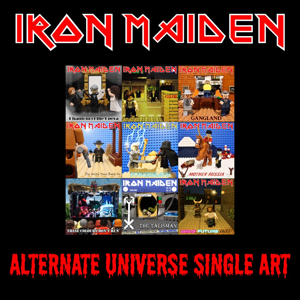 Alternate Universe Iron Maiden Single&nbsp;Art